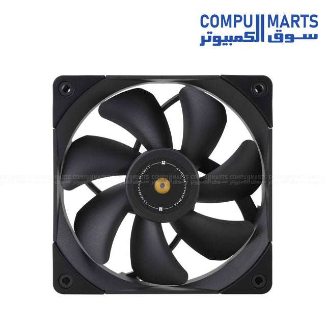 Thermalright TL-E12B EXTREM 120mm high performance PC cooling fan with black design