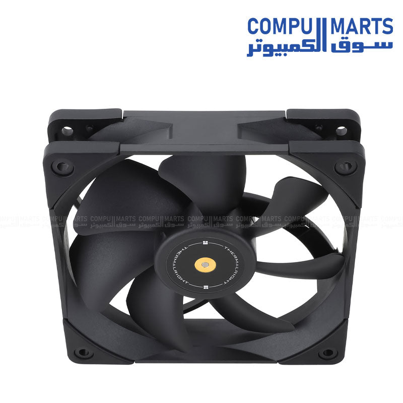 Thermalright TL-E12B EXTREM 120mm high performance PC cooling fan with black design