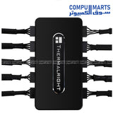 Thermalright TL FAN HUB Controller Rev A PWM fan hub black