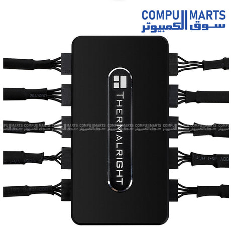 Thermalright TL FAN HUB Controller Rev A PWM fan hub black