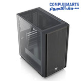 Thermaltake Navigator F4 Micro ATX Mini-ITX computer case front iron mesh panel layout