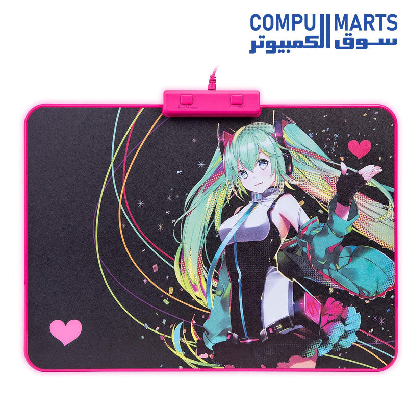 Hatsune-Miku-Mouse Pad-Thermaltake-RGB