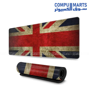 Generic 70x30cm gaming desk mat with non-slip rubber base