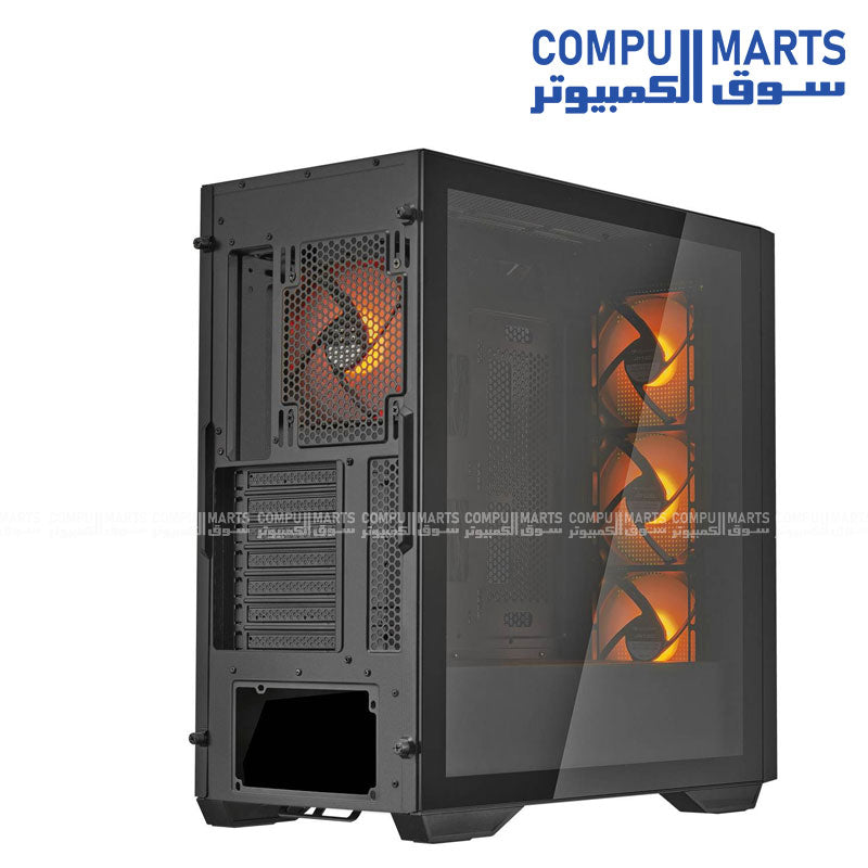 Cougar Uniface RGB Mid Tower Gaming Case with Front ARGB Lighting and Tempered Glass – Stylish PC Case for Gamers in Egypt
