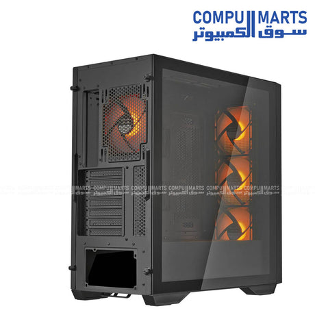 Cougar Uniface RGB Mid Tower Gaming Case with Front ARGB Lighting and Tempered Glass – Stylish PC Case for Gamers in Egypt
