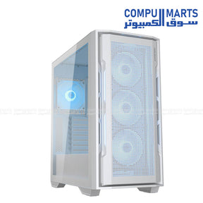 Cougar Uniface RGB Mid Tower Gaming Case with Front ARGB Lighting and Tempered Glass – Stylish PC Case for Gamers in Egypt
