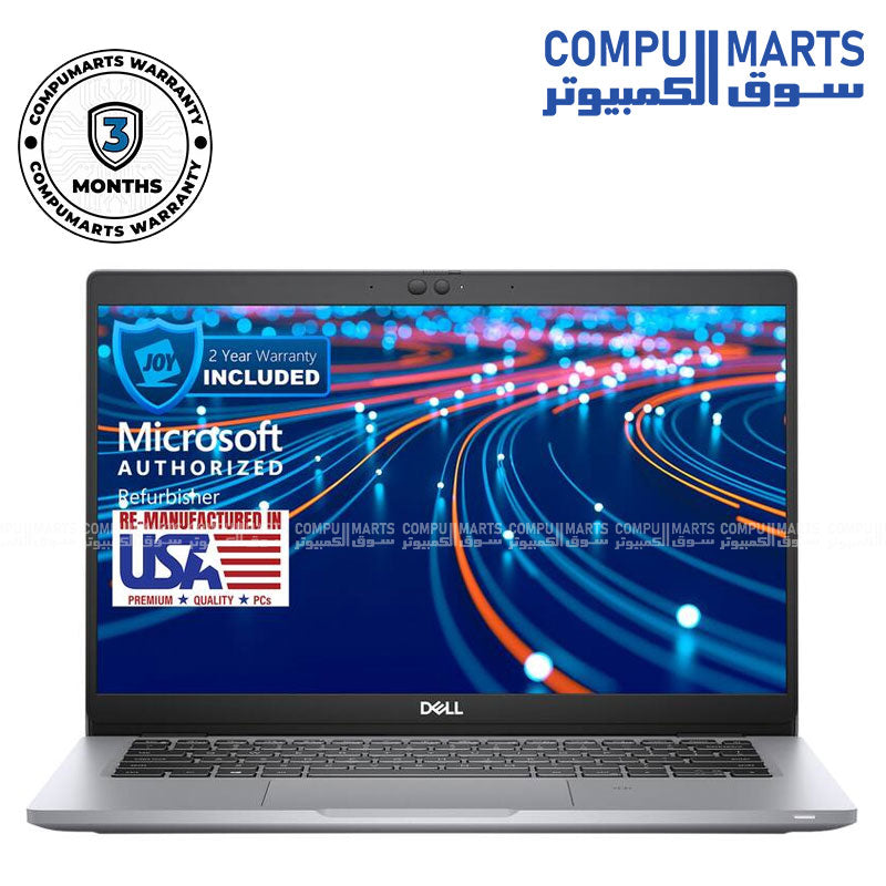 Used Dell Latitude 5320 laptop with Intel Core i5-1145G7, 16GB RAM, 512GB SSD, Intel Iris Graphics, 13.3-inch FHD display, Windows 11 Pro