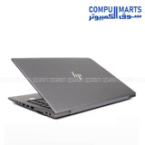 Used HP ZBook 14u G6 laptop with Intel Core i5-8365U, 8GB RAM, 256GB SSD, AMD Radeon Pro WX3200 4GB graphics, 14-inch FHD display, Windows 11 Pro