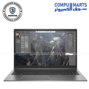 Used HP ZBook Firefly 15 G7 laptop with i7-10510U, 16GB RAM, 512GB SSD, Quadro P520 4GB, 15.6-inch FHD IPS display