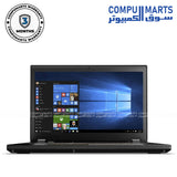 USED Lenovo ThinkPad P50 Workstation – i7-6700HQ, 16GB RAM, 512GB SSD, Quadro M1000M 4GB, 15.6″, Backlit Eng Keyboard – 3-Month Warranty