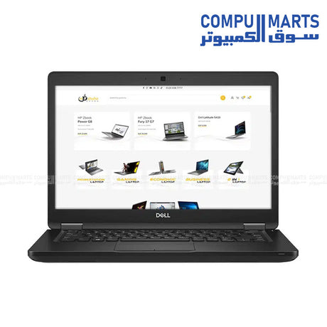 "Used Dell Latitude 5491 Laptop – Intel Core i5-8400H, 16GB RAM, 256GB SSD, NVIDIA GeForce MX130 2GB Graphics, 14-inch Full HD Display, Windows 10 – Available in Egypt"