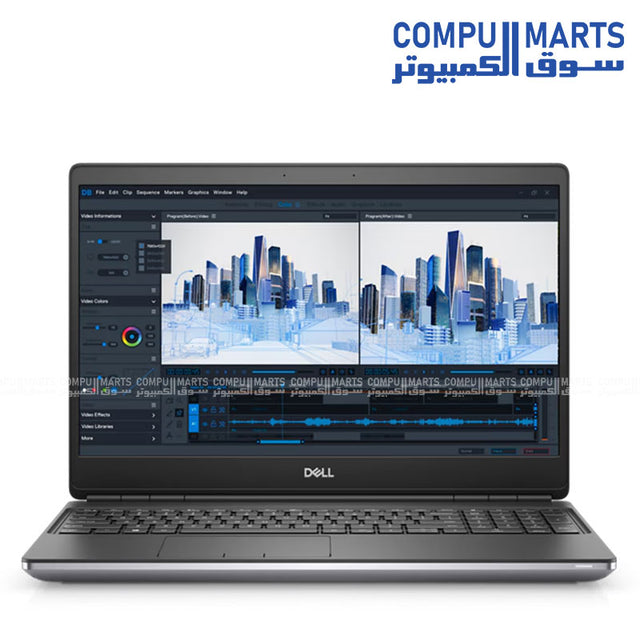 Used Dell Precision 7560 i7 workstation laptop with NVIDIA Quadro T1200
