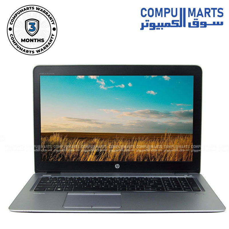 Used HP EliteBook 850 G3 – Core i5-6300U / 8GB RAM / 256GB SSD / AMD Radeon R7 M365X 1GB / 15.6" FHD / Windows 10
