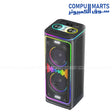 VOVO V-2930 Double 8 Inch Party Speaker 60W with 12V 10000mAh Battery