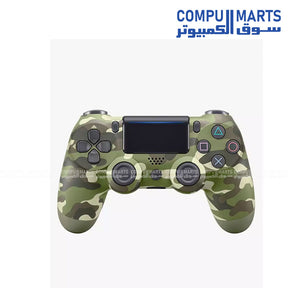 V-414 VOVO Gamepad PS4 Army DualShock 4 Standard Edition in Green Army Camouflage available at Compumarts Egypt