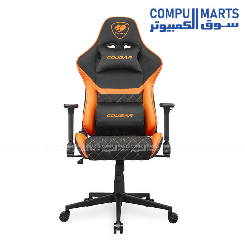 كرسي الألعاب Cougar Armor One V2 - V2 F – مريح، قابل للتعديل، عالي الراحة 