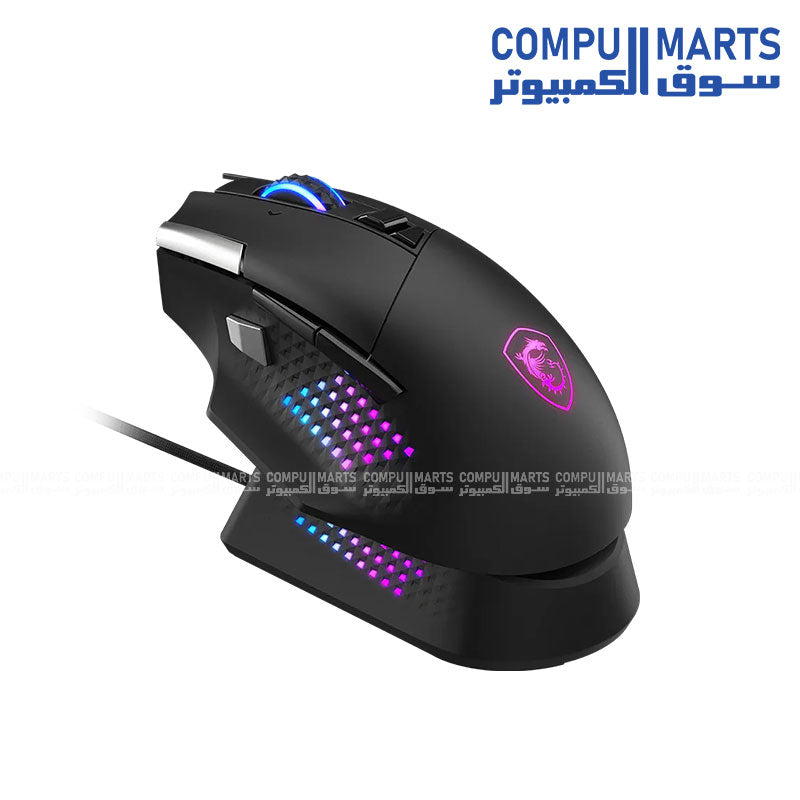 MSI VERSA PRO WIRELESS gaming mouse with PixArt PAW-3395 optical sensor