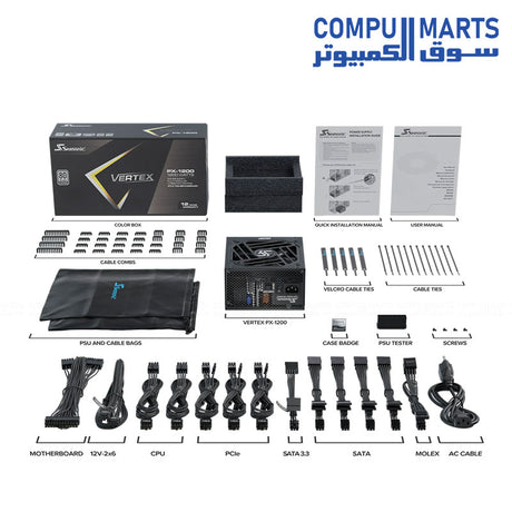 Seasonic Prime PX-1000 Platinum 1000W Fully Modular Power Supply