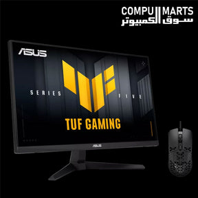  ASUS TUF Gaming VG27AQE5A monitor 27 inch QHD 2560x1440 165Hz Fast IPS gaming display with 0.3ms response time HDR10 