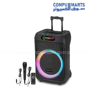 VOVO V-1545 Portable 15 Inch Speaker