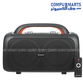 VOVO V-2126 Double 6.5 Inch Party Speaker 20W Black