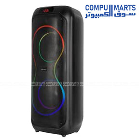 VOVO V-2810 Dual 8-Inch Bluetooth Speaker