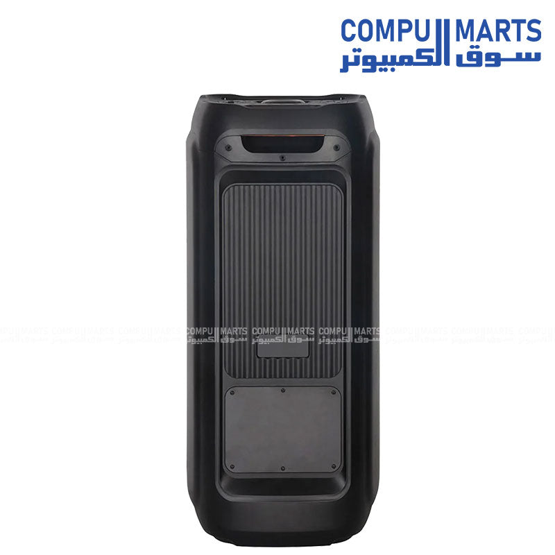 VOVO V-2850 dual 10 inch party speaker with 12V 7MAH battery