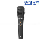VOVO V-2885 Dual 8 Inch Party Speaker with adaptor, manual, remote and microphone