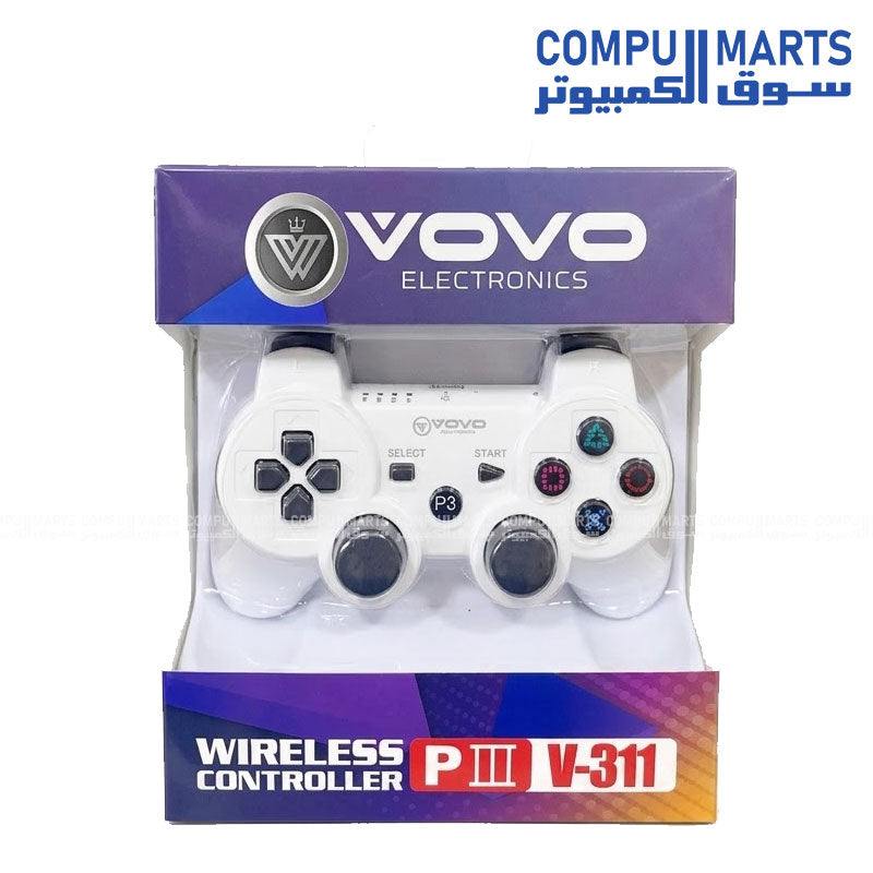 VOVO V-311 Wireless Controller for PS3 Bluetooth Gamepad