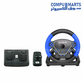 VOVO V-600 4-in-1 Wireless Racing Steering Wheel Set