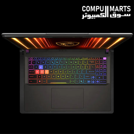 MSI Vector 16 HX AI A2XWHG Gaming Laptop in Cosmos Gray