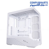 Lian Li Vector V100 Gaming Case – Mid-Tower ATX / E-ATX – Tempered Glass – Black / White