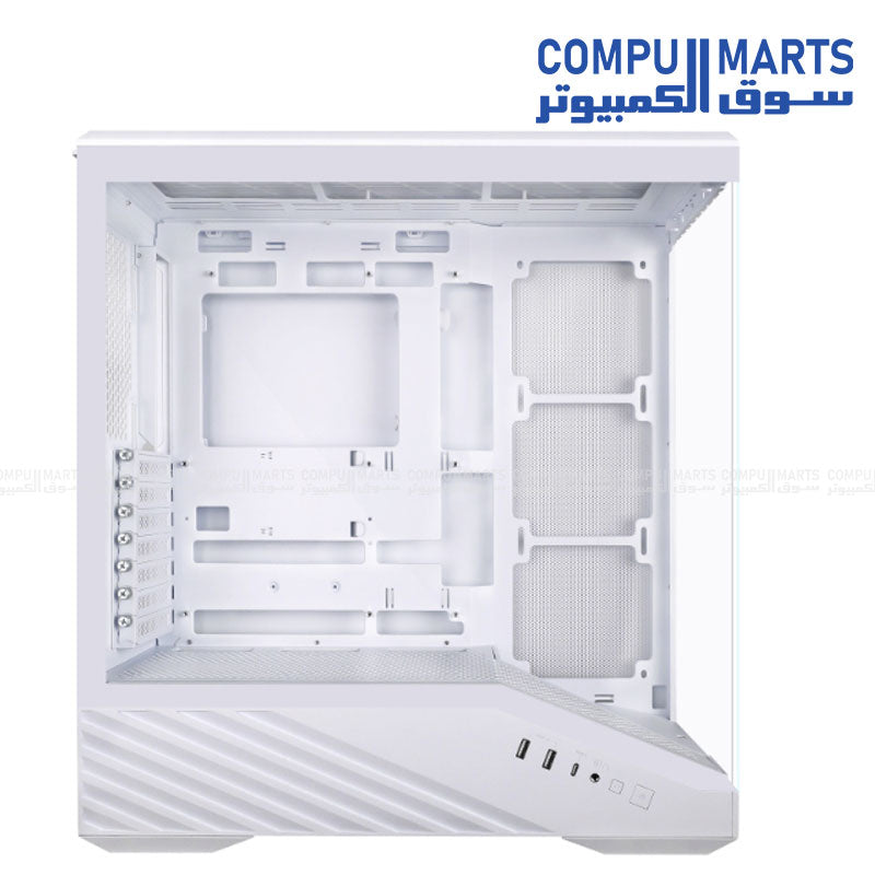 Lian Li Vector V100 Gaming Case – Mid-Tower ATX / E-ATX – Tempered Glass – Black / White