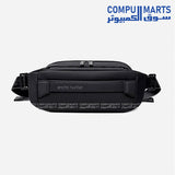 Casual Chest Sport Crossbody Waist YB00043 Black