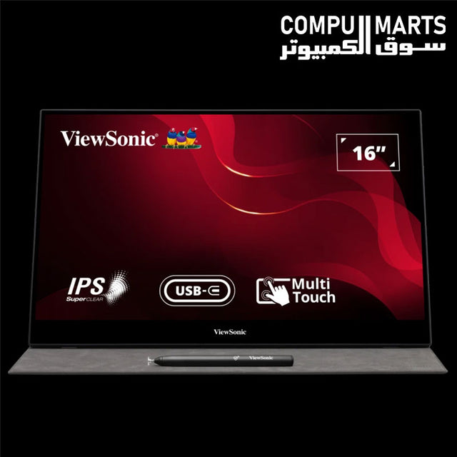ViewSonic TD1655 1920x1080 IPS portable monitor