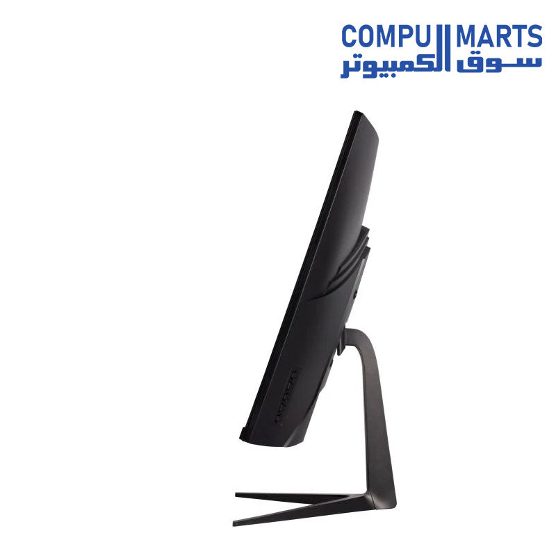 Rear connectivity ports on the ViewSonic VX3218C-2K including HDMI 2.1 and DisplayPort inputs.