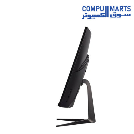 Rear connectivity ports on the ViewSonic VX3218C-2K including HDMI 2.1 and DisplayPort inputs.