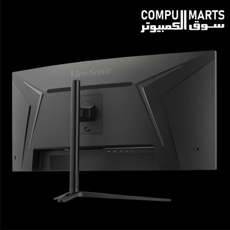 Curved 34-inch ViewSonic VX3418C-2K monitor featuring 1500R curvature, HDR10 and FreeSync Premium for users in Egypt