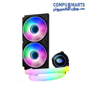 Neon-Liquid-Cooler-Wjcoolman-240MM-GAMING-RGB