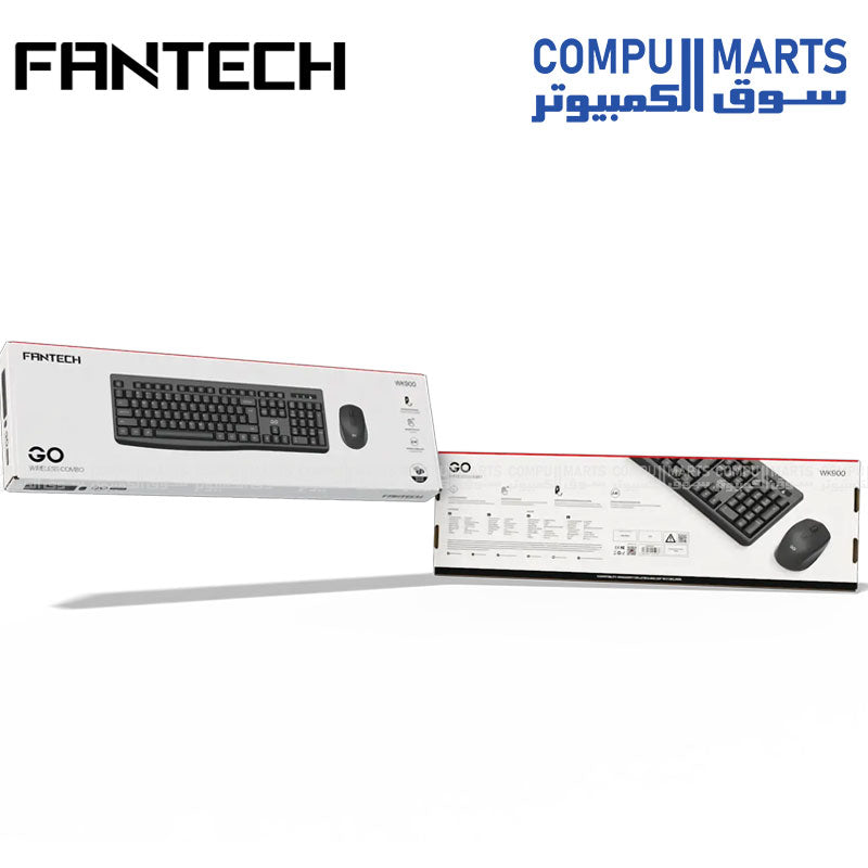 Fantech GO WK900 Wireless Keyboard with Silicone Membrane