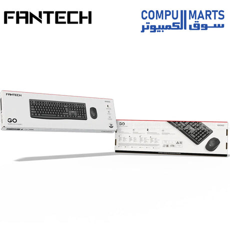 Fantech GO WK900 Wireless Keyboard with Silicone Membrane