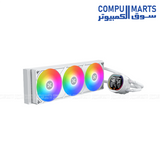 Xigmatek LK Pro 360 Digital ARGB AIO Liquid CPU Cooler with LCD Display White