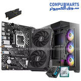 واهاوي يا واهاوي 1 - جهاز كمبيوتر للألعاب بمعالج Intel i5-12400F - بطاقة رسومات RTX 5060 EVO سعة 8 جيجابايت | ذاكرة وصول عشوائي 16 جيجابايت | قرص صلب SSD سعة 500 جيجابايت