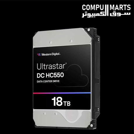 WD Ultrastar DC HC550 18TB 3.5-inch enterprise HDD