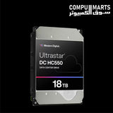 Western Digital 18TB 7200 RPM SATA SAS hard drive