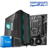 CORE I5-13400F | MSI B760M-E | 16GB DDR4 | 240GB SSD | DEEPCOOL CC560 CASE TEMPERED GLASS| PSU DEEPCOOL PF650W 80+ | ZOTAC RTX 3060 12G TWIN EDGE