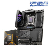 مجموعة ألعاب AMD RYZEN 9 9900X + MSI MPG X870E Carbon WiFi