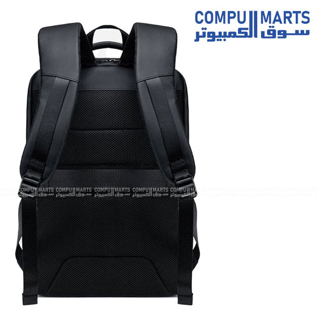 Goldenwolef GB00728 Black 15.6-inch laptop bag with 18-liter capacity and polyester fabric