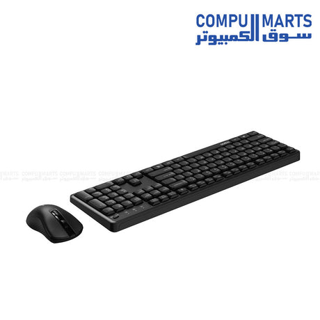 Compact portable silent click wireless mouse