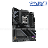 GIGABYTE X870 AORUS ELITE X3D motherboard with dual USB4 Type-C, PCIe 5.0 and four M.2 storage connectors